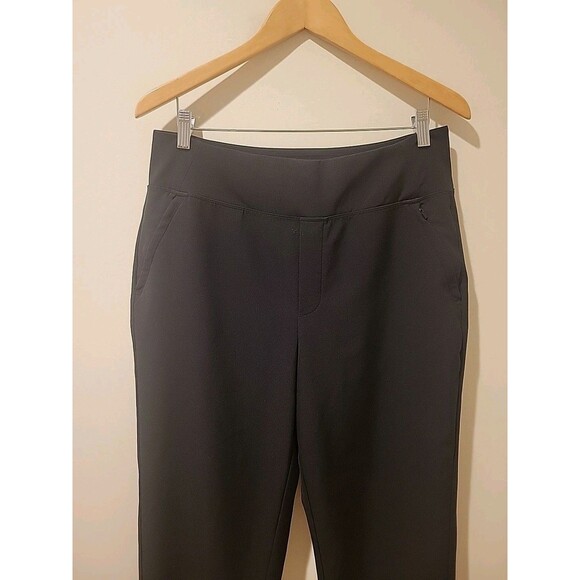 Athleta Endless High Rise Pants Travel Athletic Casual Work Black Size 10 Office - Picture 4 of 10